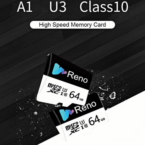 RENO True U3 64GB Storage Card  Micro Memory Card SD  Card TF Card  Not Flash Disk