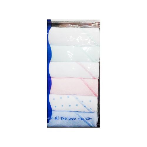 A Pack of 6 Baby Washcloths - Multi-color