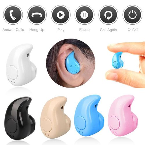 Tws Earbuds Hifi Music Wireless Earphones Phone Mini Noise Cancelling Training Headphones Headset Single Head In-ear With Mic