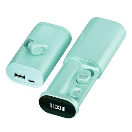 A20 Bluetooth Earphone Outdoor Sports Wireless Headset 5.2 With Charging Bin Power Display Touch Control Headphone Earbuds