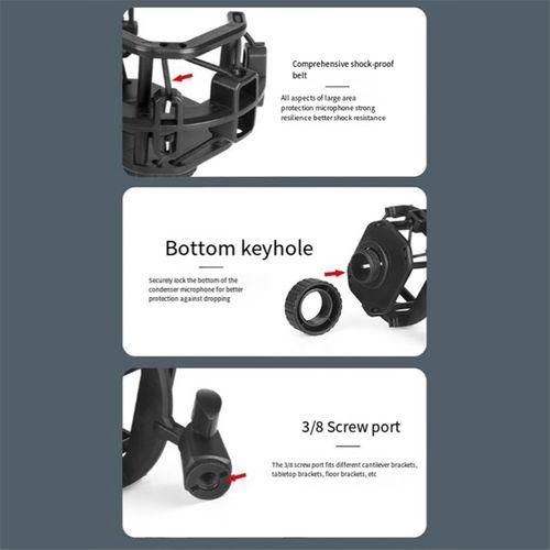 Microphone Shock Mount for LCT240 Live Broadcast Mic Record