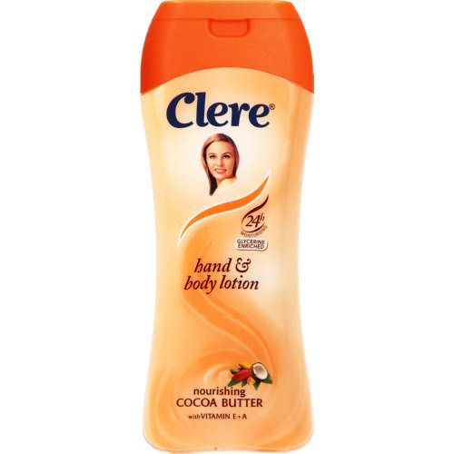 Clere Hand & Body Lotion Cocoa Butter - 400ml