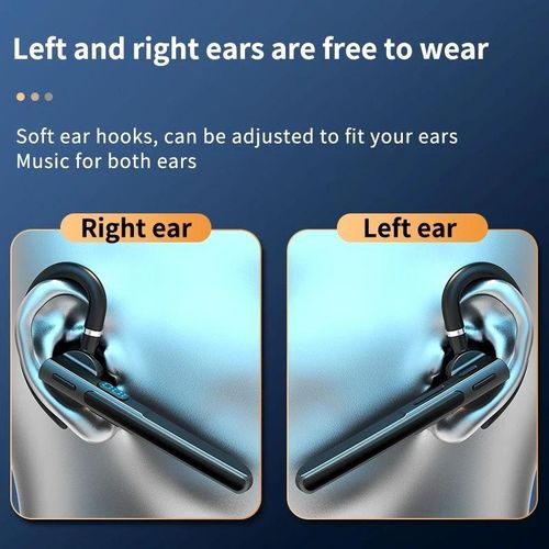 Wireless Headphones Bluetooth Earphones With Microphone Handsfree Noise Canceling Headset For Talking Business Driving Audifonos