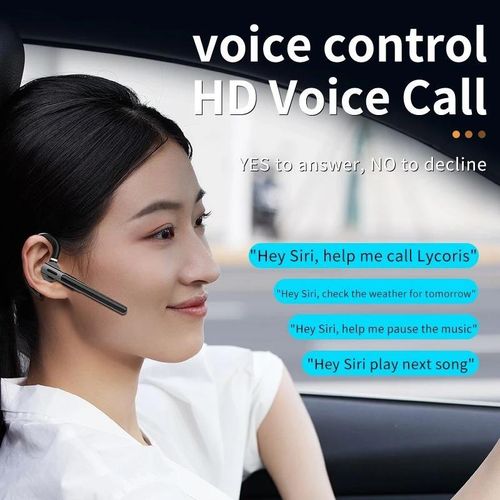 Wireless Headphones Bluetooth Earphones With Microphone Handsfree Noise Canceling Headset For Talking Business Driving Audifonos