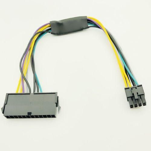 24 Pin To 8 Pin ATX PSU Power Cable For DELL Optiplex