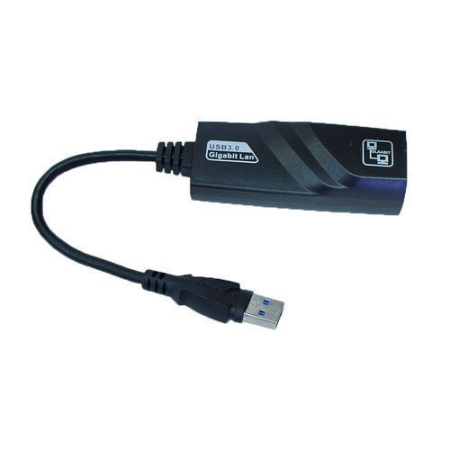 3.0 USB High Speed Ethernet Network Adapter-Black