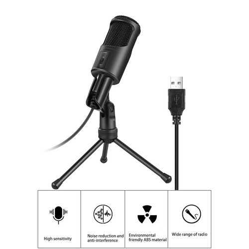 USB Microphone,Condenser Microphone for Computer PC Mic with