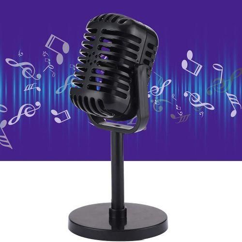 915 Generation Vintage Microphone Prop,Plastic Fake Microphone,Retro