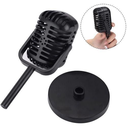 915 Generation Vintage Microphone Prop,Plastic Fake Microphone,Retro
