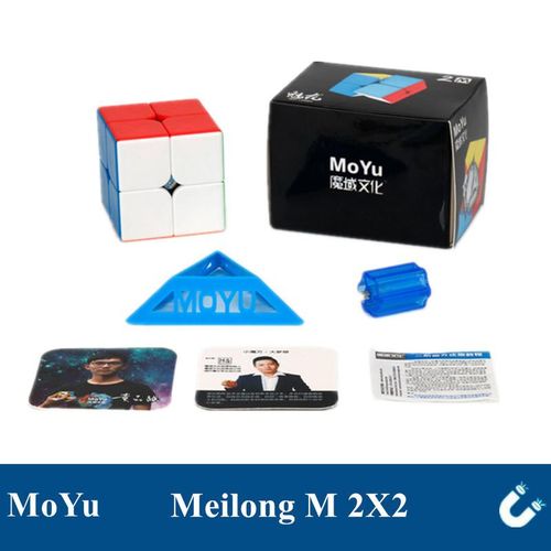 MoYu Mei 4M 4x4x4 Magnetic Magic Cube 4x4 Speed Cube Educational Puzzle toys for kids