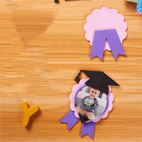 3 PCS Kindergarten Small Gifts Children Handmade DIY Creative Graduation Medal,