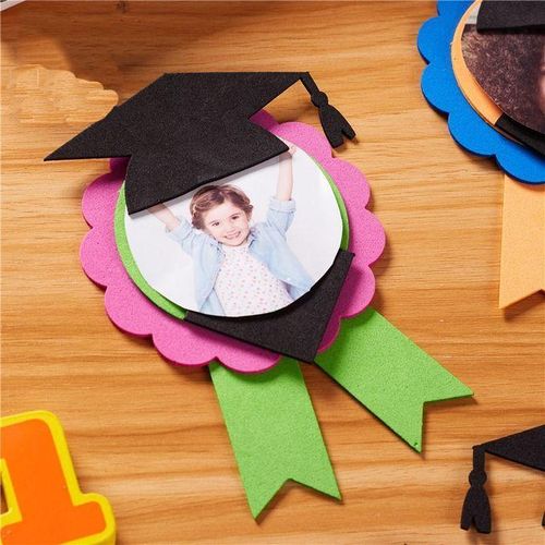 3 PCS Kindergarten Small Gifts Children Handmade DIY Creative Graduation Medal,