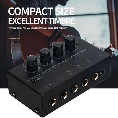 HA400 Headphone Amplifier 4Way Monitor Headphone Amplifier