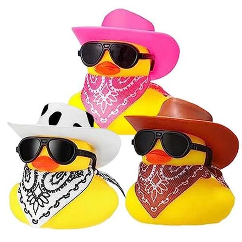 Bath Toy Floater Duck Sunglass Car Duck For Dashboard Floater Duck Duck Car Accessories Goody Bag Fillers Car Ornament