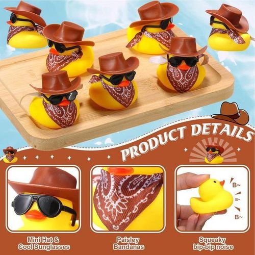 Bath Toy Floater Duck Sunglass Car Duck For Dashboard Floater Duck Duck Car Accessories Goody Bag Fillers Car Ornament