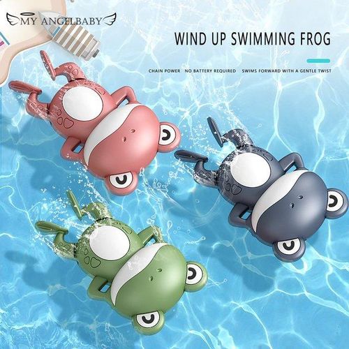 Baby Bath Toys Animal Cute Cartoon Tortoise Crab Classic Baby Water Toy Infant Swim Chain Clockwork Toy For Kid