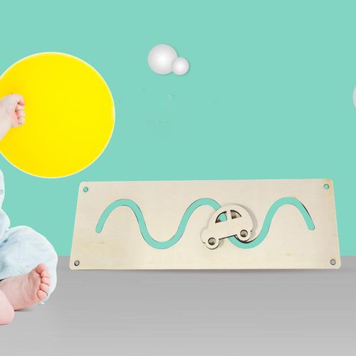 2 Kids Busy Board DIY Material Learning Skill Toy For Kids