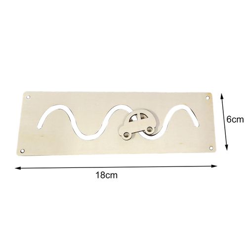 2 Kids Busy Board DIY Material Learning Skill Toy For Kids