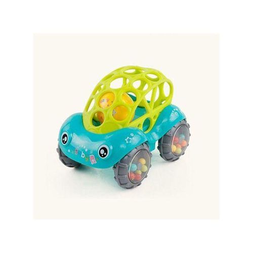 Mini Car Toy For 1 Year Old Grip Mobile Bell Hand Catching Ball Green