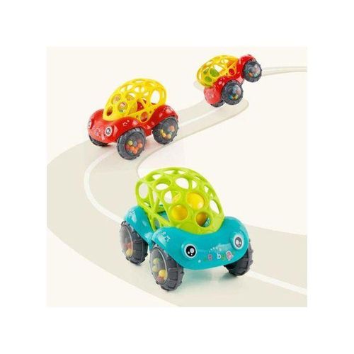 Mini Car Toy For 1 Year Old Grip Mobile Bell Hand Catching Ball Green