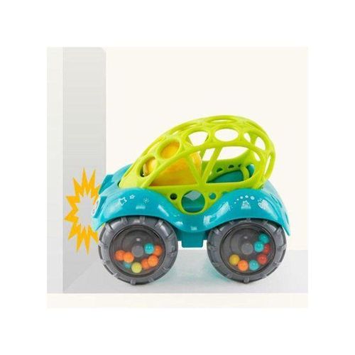 Mini Car Toy For 1 Year Old Grip Mobile Bell Hand Catching Ball Green