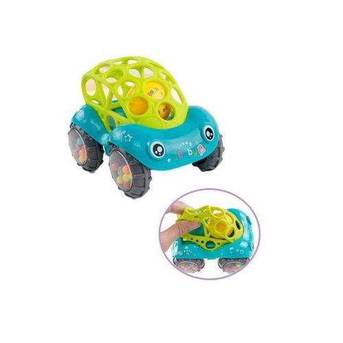 Mini Car Toy For 1 Year Old Grip Mobile Bell Hand Catching Ball Green