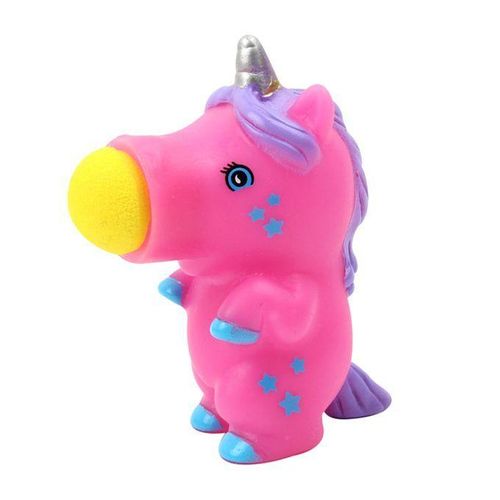 Cartoon Unicorn  Shoot Ball Kids Fidget Toys Funny Pop Out Foam
