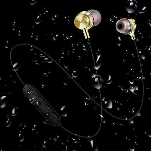 HCQWBING Stereo Bluetooth Earphone With HD Mic Wireless Sport Headset Earbuds For Android IOS