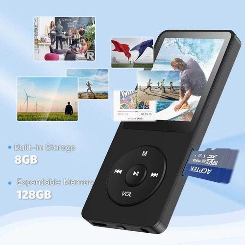 Bluetooth Mp3 Portable Large Capacity Student Walkman Music Player E-Books Fm Radio Video Sound Recorder Game Speaker