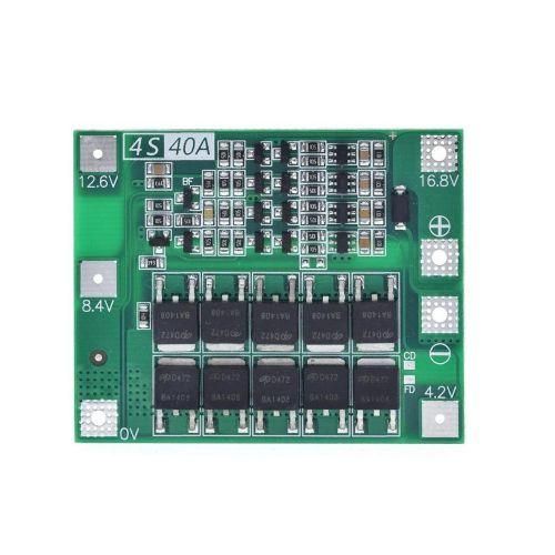 4S 40A 18650 LiIon Lithium Battery Charger PCB Board BMS Protection Module for Drill Motor 14.8V 16.8V Lipo Cell Module