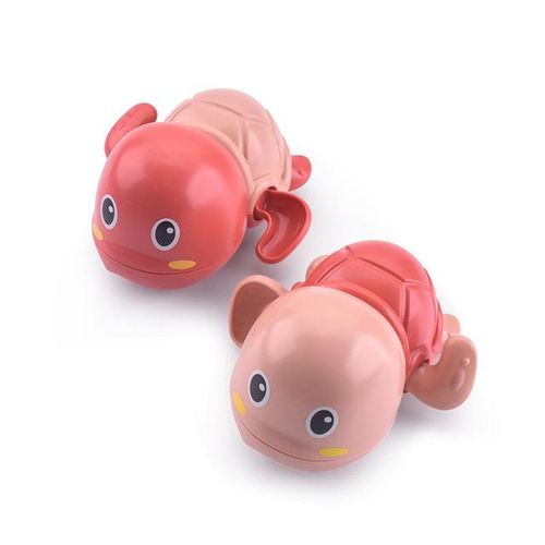 Baby Bathing Toys Animal Upper Chain Swimming Pool Water Amusement Bathtub Toys Clockwork Bath Dabbling Toy for Toddler