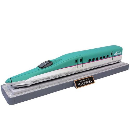 Shinkansen Series E5 Realistic Version Locomotives Train Origami Handmade 3D Paper Model Papercraft DIY Craft Toys ZX-060