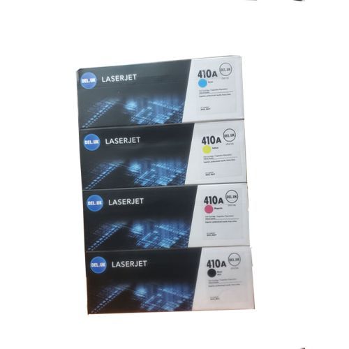 Set Of  Del.uk LaserJet Toner Cartridge  410A -  Multicolor
