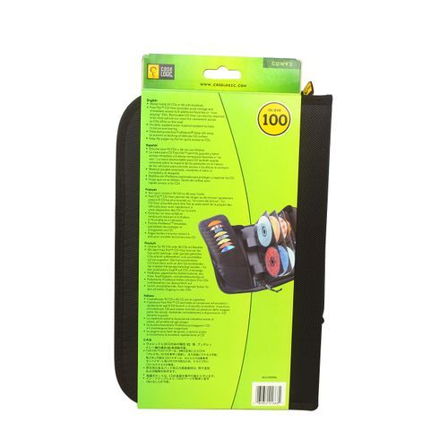 Wallet Disc CD DVD Holde - 100 Capacity CD DVD