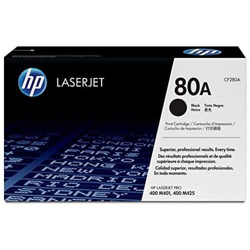 Hp 80A Black Laserjet Toner Cartridge