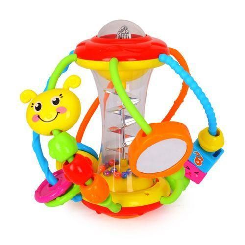 Soft Baby Toys 0-12 Months Music Crib Stroller Hanging Spiral Kids Sensory Educational Toy For Newborn Babies Rattles Bed Bell