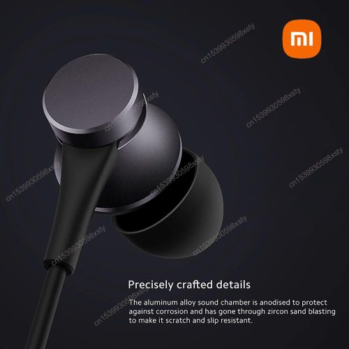 Original Xiaomi Mi In-Ear Headphones Basic 3.5mm Xiaomi Basic Fresh Youth Version Earphones With Mic Music Earbuds Bass Earpiece