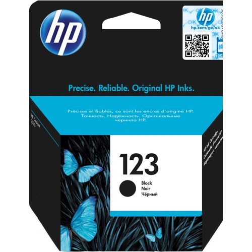 Hp Inkjet Cartridge 123 - Black