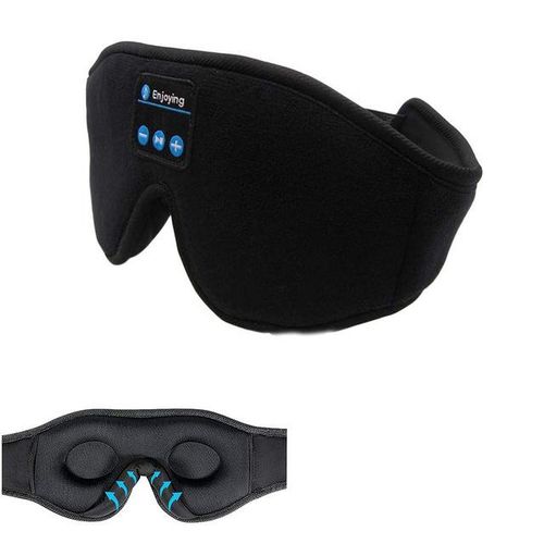 Wireless Bluetooth Sleep Eye Mask Headset Music Shading Sleep Memory Cotton Sponge 3d Stereo Eye Mask Mp3