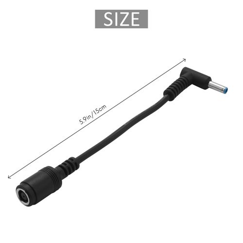 915 Generation Adapter Power Supply 74x50mm to 45x30mm Tip Connector Converter for Spectre Elitebook Split Chromebook Repment Laptop Charger Power Cord1 Pack