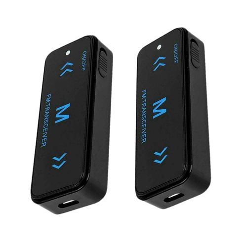 Small Wireless  -Talkies Earpiece  With Mic Gadget