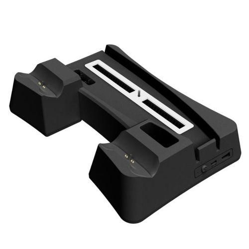 3 In 1 Cooling Stand Game Disc Storage Tray Charging Bracket For Black