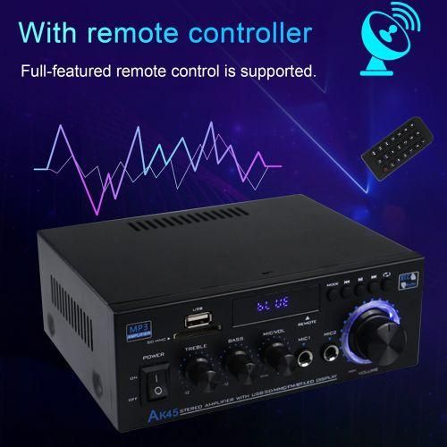 AK45 12Volt Compact Size Audio  Amplifier Portable Sound