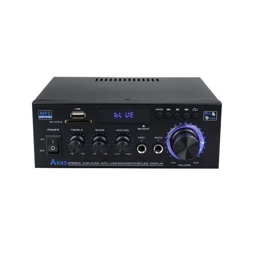 AK45 12Volt Compact Size Audio  Amplifier Portable Sound