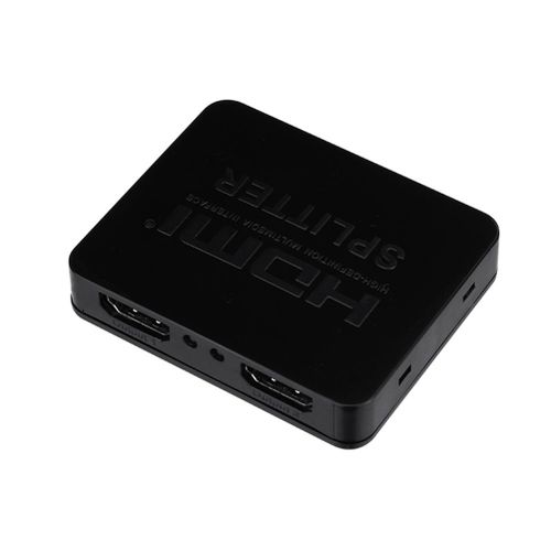 4K HDMI Splitter 1 In 2 Full HD 1080P 2 Port Hub Repeater Amplifier for HDTV DVD PS3 Xbox,Default NO5148