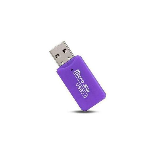 Memory Card Reader Adapter USB 2.0-Blue