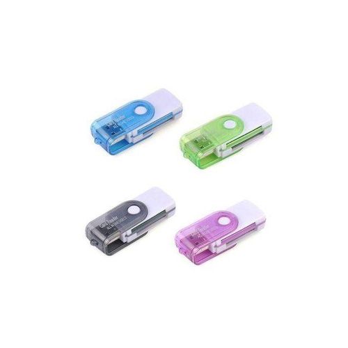 Memory Card Reader Adapter USB 2.0-Blue