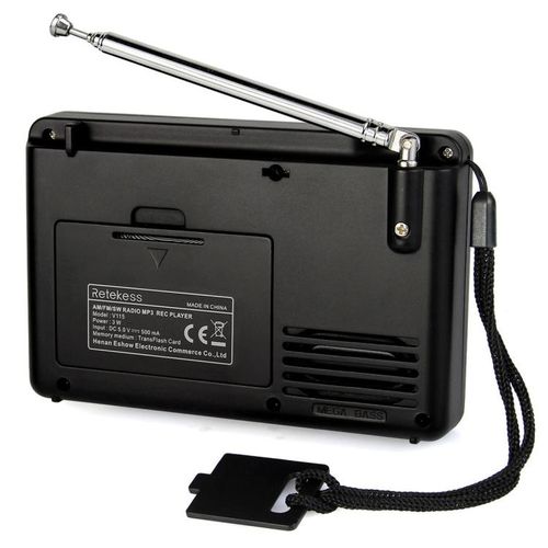 Radio Retekess V-115 Full Band Radio FM AM Portable MP3 Player