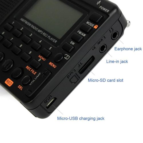 Radio Retekess V-115 Full Band Radio FM AM Portable MP3 Player