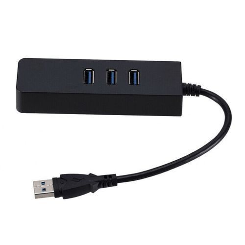 3 Ports Usb 3.0 Gigabit Ethernet Lan Rj45 Network Adapter Hub